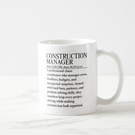 Baumanager Kaffeetasse (Rechts)