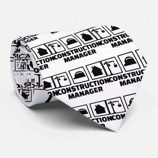 Baumanager Krawatte (Gerollt)