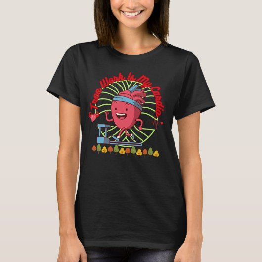 Baumarbeit ist mein Cardio Lustiges Arborist Shirt (Vorderseite)