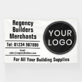 Baumärkte oder Baustoffhändler mit Logo Banner (Horizontal)