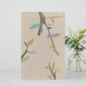 Baumärsche Briefpapier (Stehend Vorderseite)