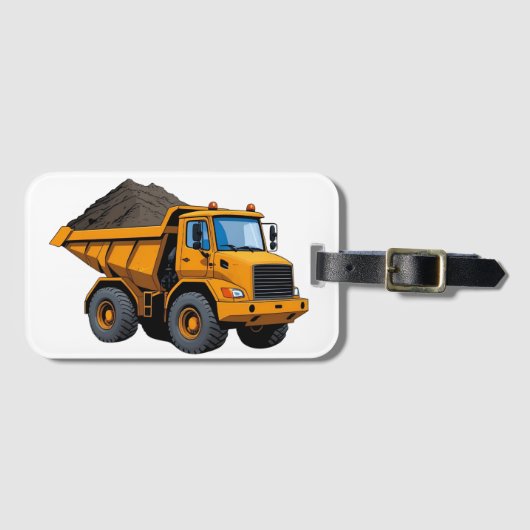 Baumaschine/Muldenkipper/LKW Gepäckanhänger (Vorderseite (Horizontal))