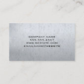 Baumaschinen | Bulldozer Visitenkarte (Rückseite)