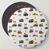 Baumaschinen Button (Vorne & Hinten)