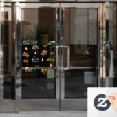 Baumaschinen  fensteraufkleber (Büro Tür)