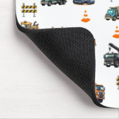 Baumaschinen  mousepad (Ecke)