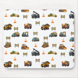 Baumaschinen mousepad