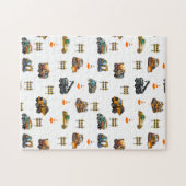 Baumaschinen Puzzle (Horizontal)
