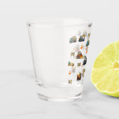 Baumaschinen Schnapsglas (Links)