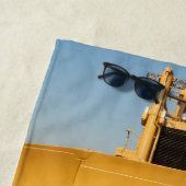 Baumaschinen Strandtuch (Beispiel)