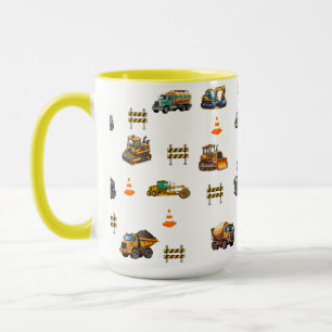 Baumaschinen Tasse