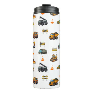 Baumaschinen thermosbecher