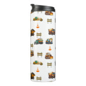 Baumaschinen  thermosbecher (Nach rechts gedreht)
