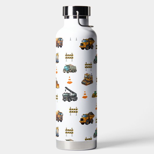 Baumaschinen Trinkflasche (links)