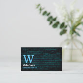 Baumasonry Brick Business Card Visitenkarte (Stehend Vorderseite)
