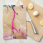 Baumast Geschirrtuch (Viertel Falte)