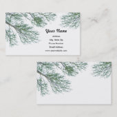 Baumast-Visitenkarten Visitenkarte (Vorne/Hinten)