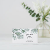 Baumast-Visitenkarten Visitenkarte (Stehend Vorderseite)