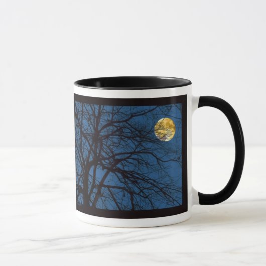 Baumast-Vollmond Tasse (Rechts)