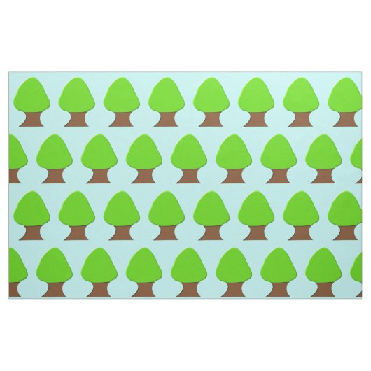 Baumbestand Gemustertes Handwerksmaterial Stoff (Fat Quarter (45,7 x 55,9 cm))