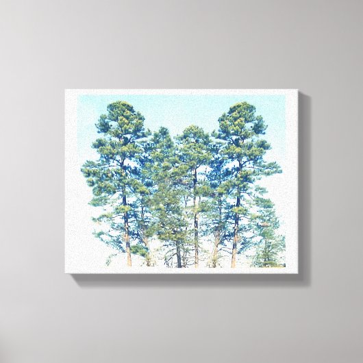 Baumbestand Leinwanddruck (Vorderseite)