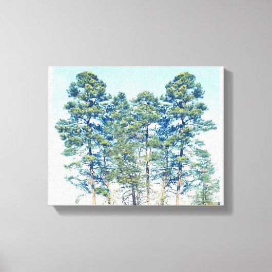 Baumbestand Leinwanddruck (Vorderseite)