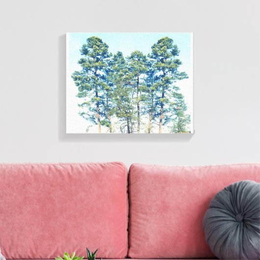 Baumbestand Leinwanddruck (Insitu (Wohnzimmer))