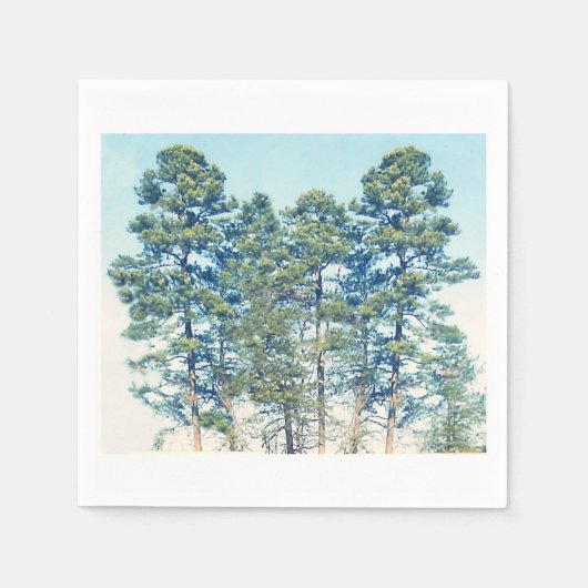 Baumbestand Serviette (Vorderseite)