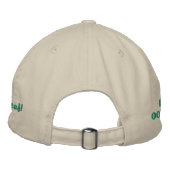 Baumbetreuung Bestickte Baseballkappe (Rückseite)