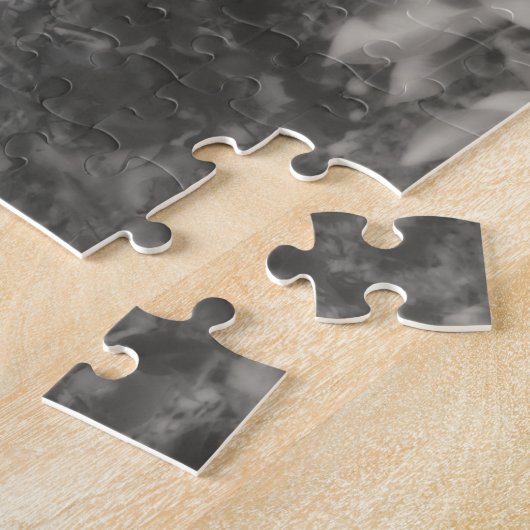 Baumbirnen in Schwarz-Weiß-Natur Puzzle (Seite)