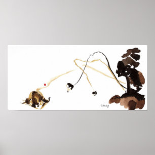 Baumblasen Petals Art Print Poster