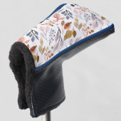 Baumblätter Golf Headcover (3/4 Vorderseite)