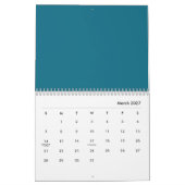 Baumblätter Kalender (Mär 2027)