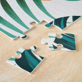 Baumblätter Puzzle (Seite)