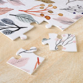 Baumblätter Puzzle (Seite)