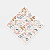 Baumblätter Serviette (Ecke)
