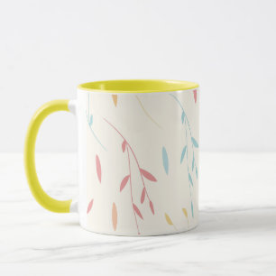 Baumblätter Tasse