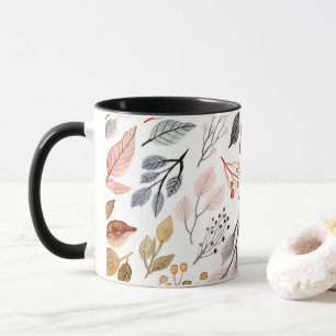 Baumblätter Tasse