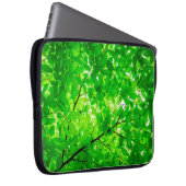 Baumblattgeflecht Laptopschutzhülle (Vorne Rechts)