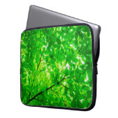 Baumblattgeflecht Laptopschutzhülle (Vorderseite Links)