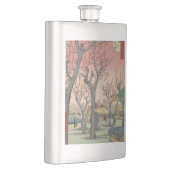 Baumblüten Pflaumengarten Japanisch Flachmann (Rechts)