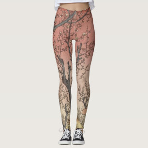 Baumblüten Pflaumengarten Japanisch Leggings
