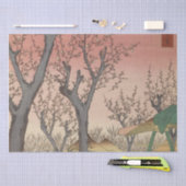 Baumblüten Pflaumengarten Japanisch Seidenpapier (Handwerk)