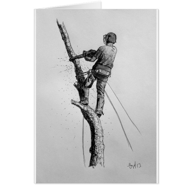 Baumchirurg Arborist (Vorne)