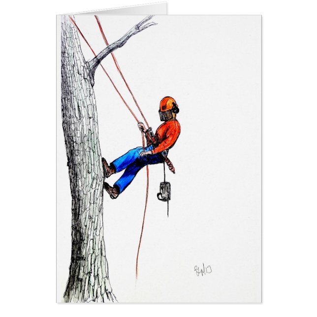 Baumchirurg Arborist (Vorne)