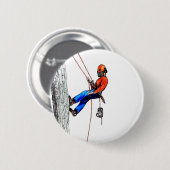 Baumchirurg Arborist Button (Vorne & Hinten)