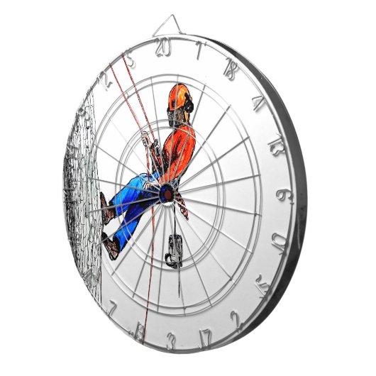 Baumchirurg Arborist Dartscheibe (Vorderseite rechts)