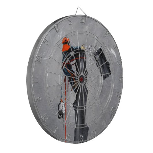 Baumchirurg Arborist Dartscheibe (Vorderseite Links)