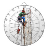 Baumchirurg Arborist Dartscheibe (vorne)