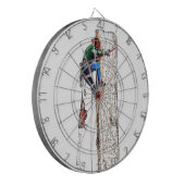 Baumchirurg Arborist Dartscheibe (Vorderseite Links)